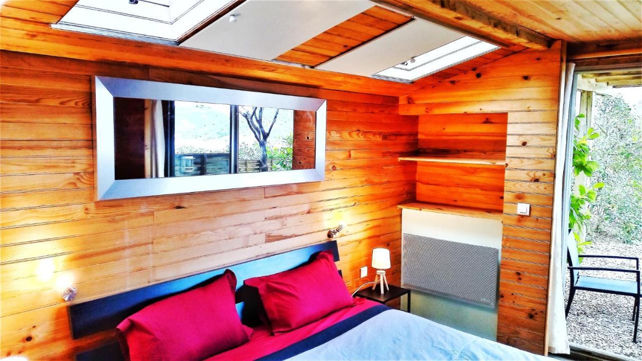 Liausson Studio 32M2 - Dans Propriete Avec Vue Imprenable Sur Le Lac Du Salagou מראה חיצוני תמונה